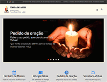 Tablet Screenshot of portadeassis.com.br